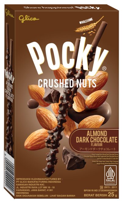 Glico Pocky Crushed Nuts Almond Dark Chocolate