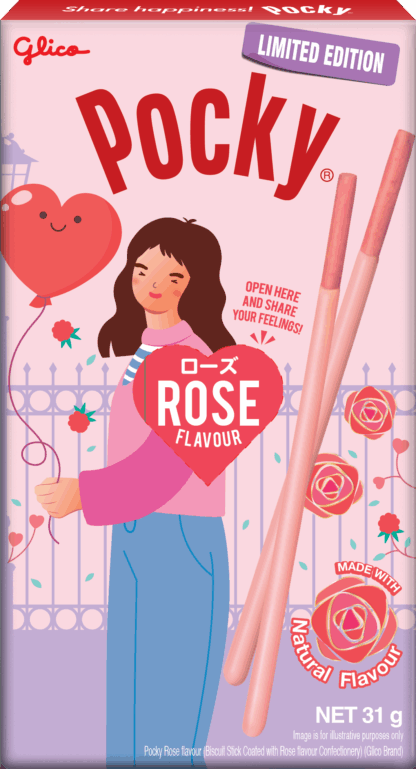 Limited Edition Glico Pocky Rose - Image 5