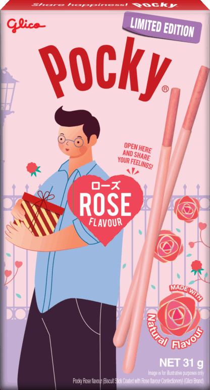 Limited Edition Glico Pocky Rose - Image 3